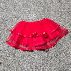 Hanna red skirt size 80 but runs like a 4